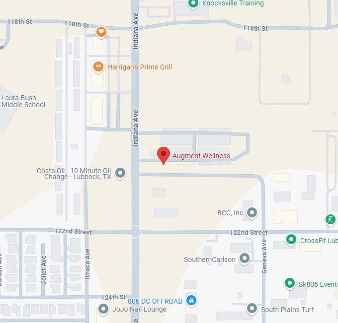 Lubbock TX Map